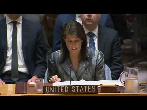 Video: Stalna Predstavnica ZDA Nikki Haley In Trust V Rusiji