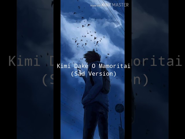 Kimi Dake O Mamoritai (Sad Version) class=