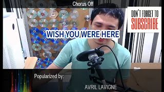 Avril Lavigne Wish You Were Here Karaoke Resimi