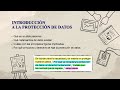 1. Introducción a la protección de datos.