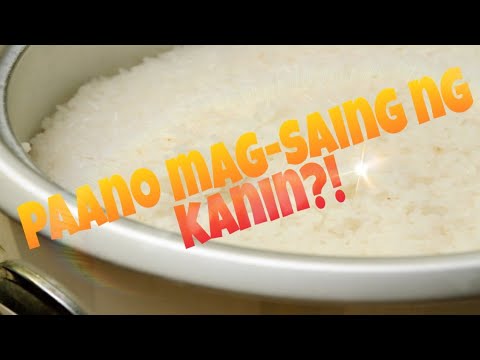 Video: Paano Magluto Ng Bigas Sa Tubig