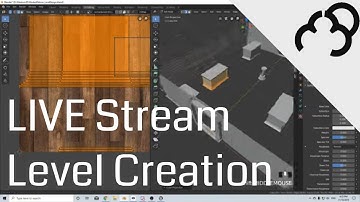 LIVE - Blender 2.8 - Creating Game Level