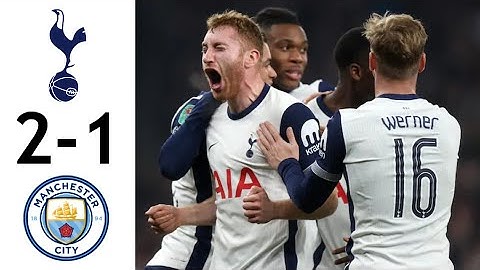 Tottenham Hotspur 2-1 Manchester City ⎸ Highlights & Goals