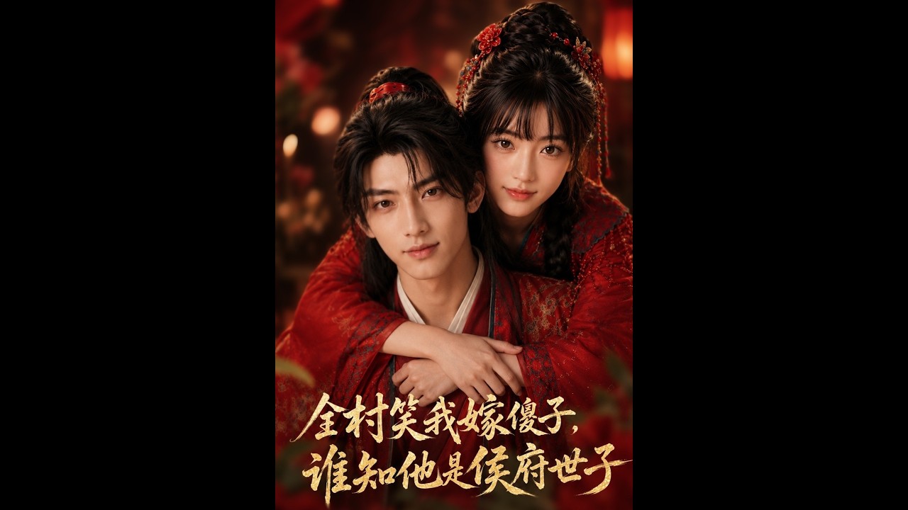【一口气看完】《全村笑我嫁傻子，谁知他是侯府世子》#短剧 #AI短剧 #逆袭 #drama #爽剧 #鲨鱼先生