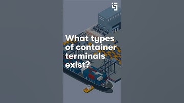 What types of container terminals exist? #containerterminal #sea #port #containership