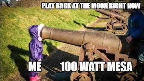 Mesa Badlander 100 with EL34 and 6L6 with overdrives Mesa Badlander 25 with overdrives