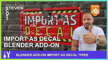 Blender Add-on Review: Import as Decal "Free"