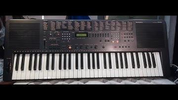 Technics KN-650 (preset sounds testing)