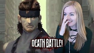 SNAAAKE! - Death Battle Solid Snake VS Sam Fisher Reaction - (Metal Gear VS Splinter Cell)