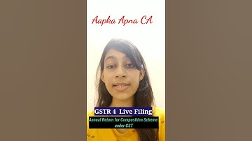 GSTR 4 through Offline Utility Live Filing on GST Website till Final Submission #shorts