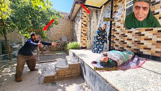 Endless Jealousy: The husband attacks his wife, who loathes his ailingmother and seeks to destroyher