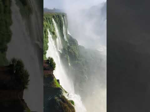 Beautiful water fall scenery... nature video... #short #firstshort #nature