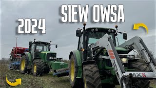 ☆SIEW OWSA PO TRAWIE & WAŁOWANIE☆ ✔2X JOHN DEERE 6620 & 6330PREMIUM W AKCJI✔