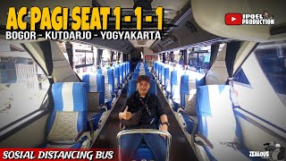SUMBER ALAM AC PAGI SEAT 1-1-1 || Bogor - Kutoarjo - Yogyakarta || Pesona Seat Jomblo