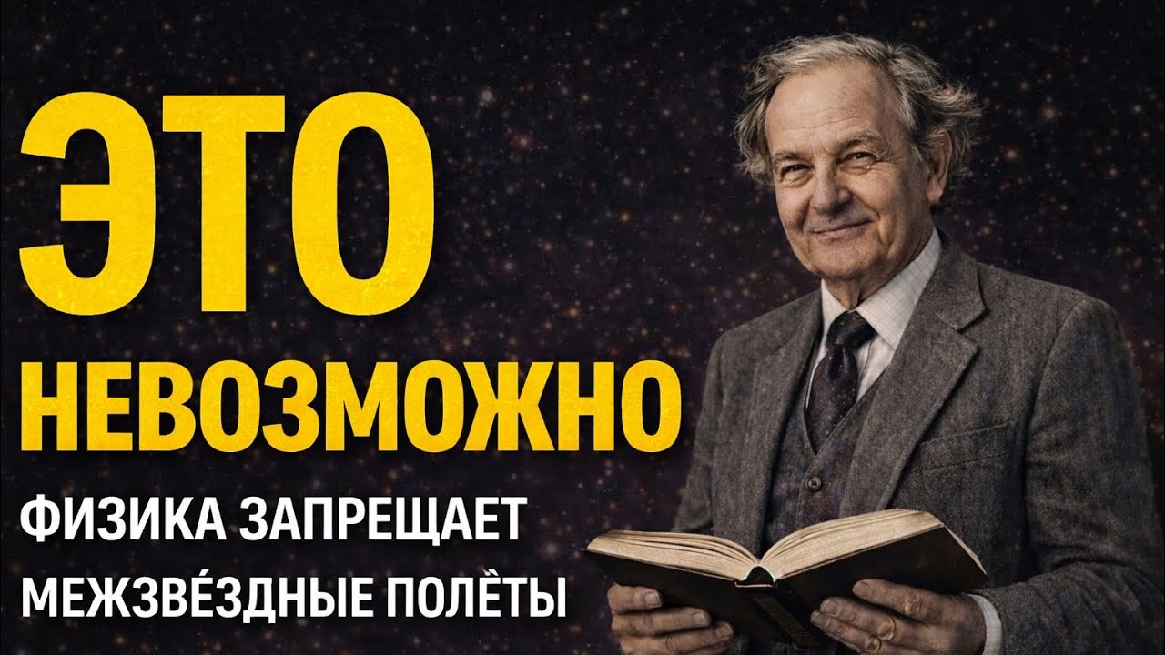 Физика, которая делает межзвёздные путешествия невозможными