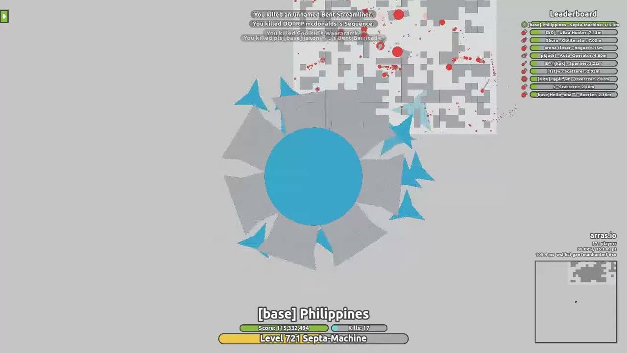 Manhunt Leader - arras.io