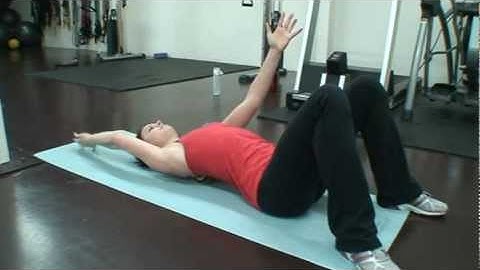 Upper body myofascial release with a trigger point ball