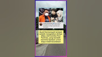 komika fico juga pinjam uang ke aurel hermansyah, istri atta halilintar syok #aurelhermansyah