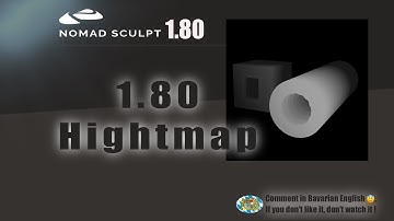 Nomad Sculpt - Video Manual - 30 - Hightmap - Tutorial (V1.80 - 2.8.2023)