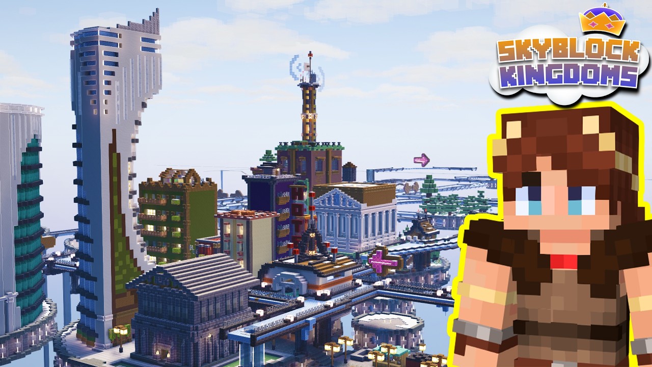 It's almost finished! | Skyblock Kingdoms SMP
