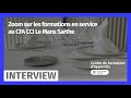 Zoom sur les formations en service au cfa cci le mans sarthe