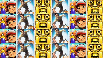 Subway Surfers Cairo Vs Danger Dash Vs Temple Run - Endless Run Gameplay