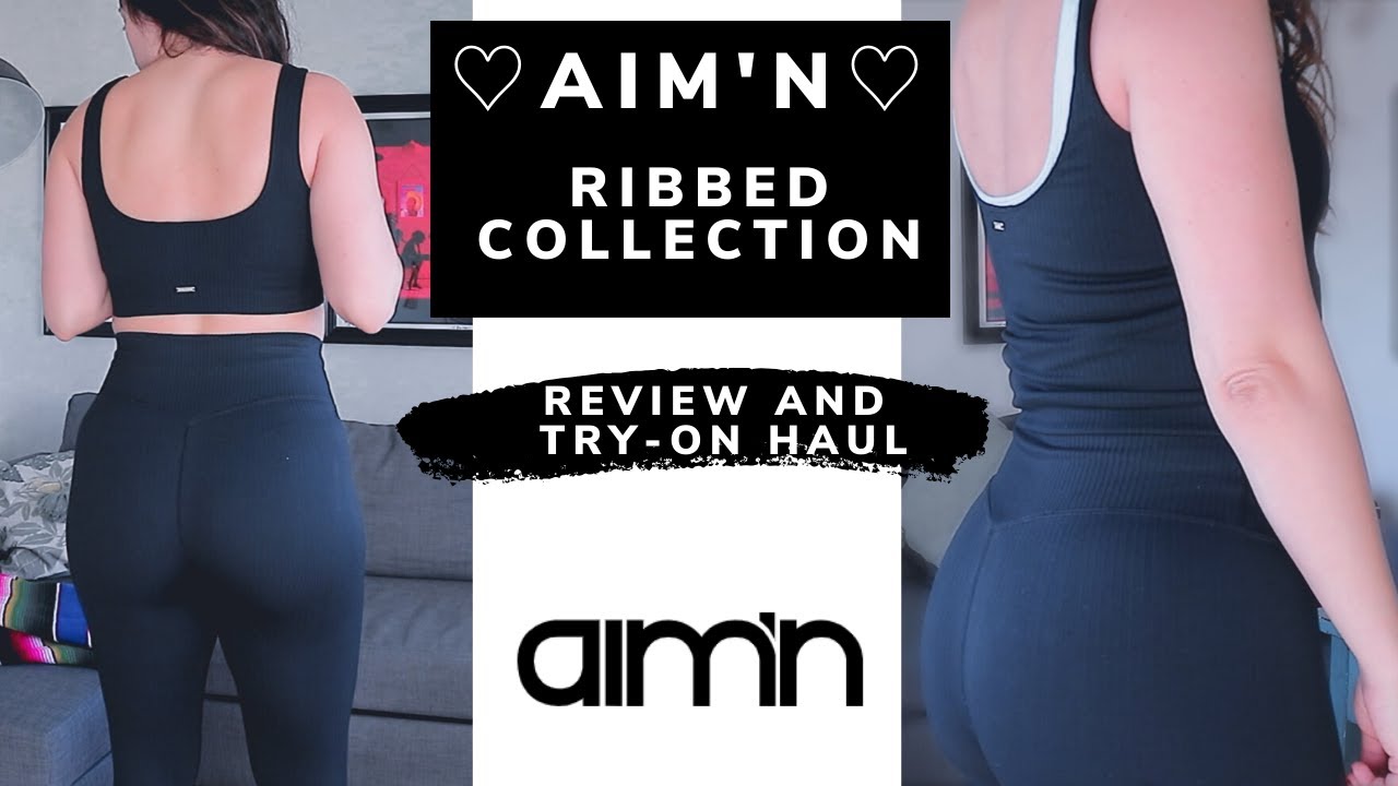 AIM'N RIBBED COLLECTION REVIEW  Watch this before purchasing