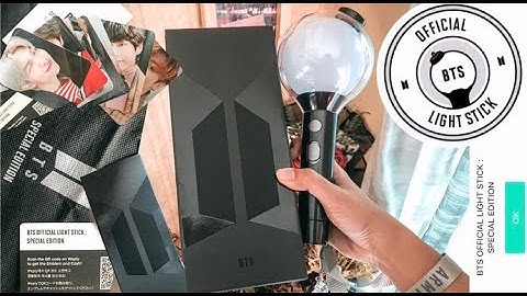 BTS OFFICIAL LIGHT STICK MAP OF THE SOUL SPECIAL EDITION