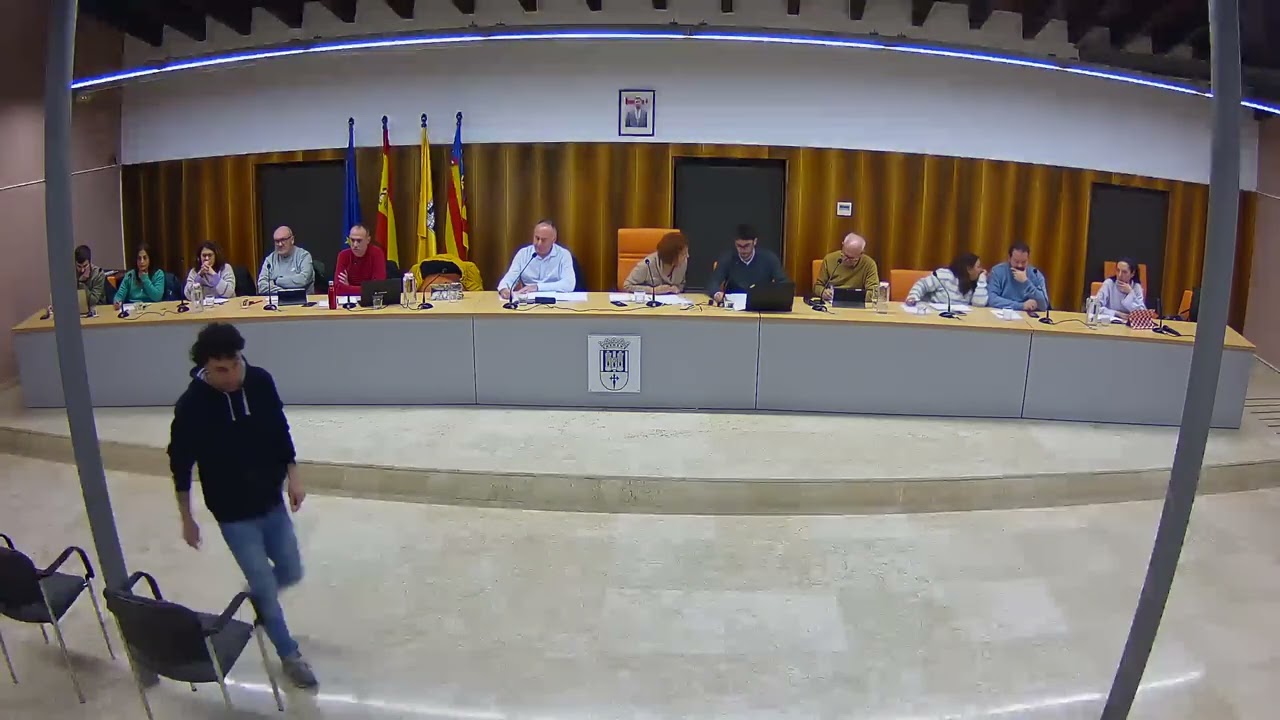 Pleno Municipal del Ayuntamiento de Enguera, 27 de enero de 2026