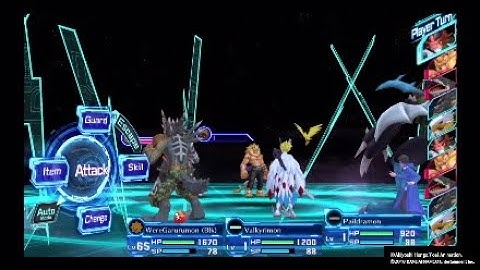 Digimon Story: Cyber Sleuth - HM_DNA Digivolution Silphymon to Valkyrimon