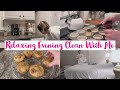 RELAXING EVENING CLEAN WITH ME 2020//CLEANING MOTIVATION AND BAKING