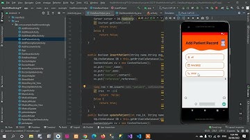 4-Health Monitoring Mobile App for Patients Final Project (Code Explain Video)