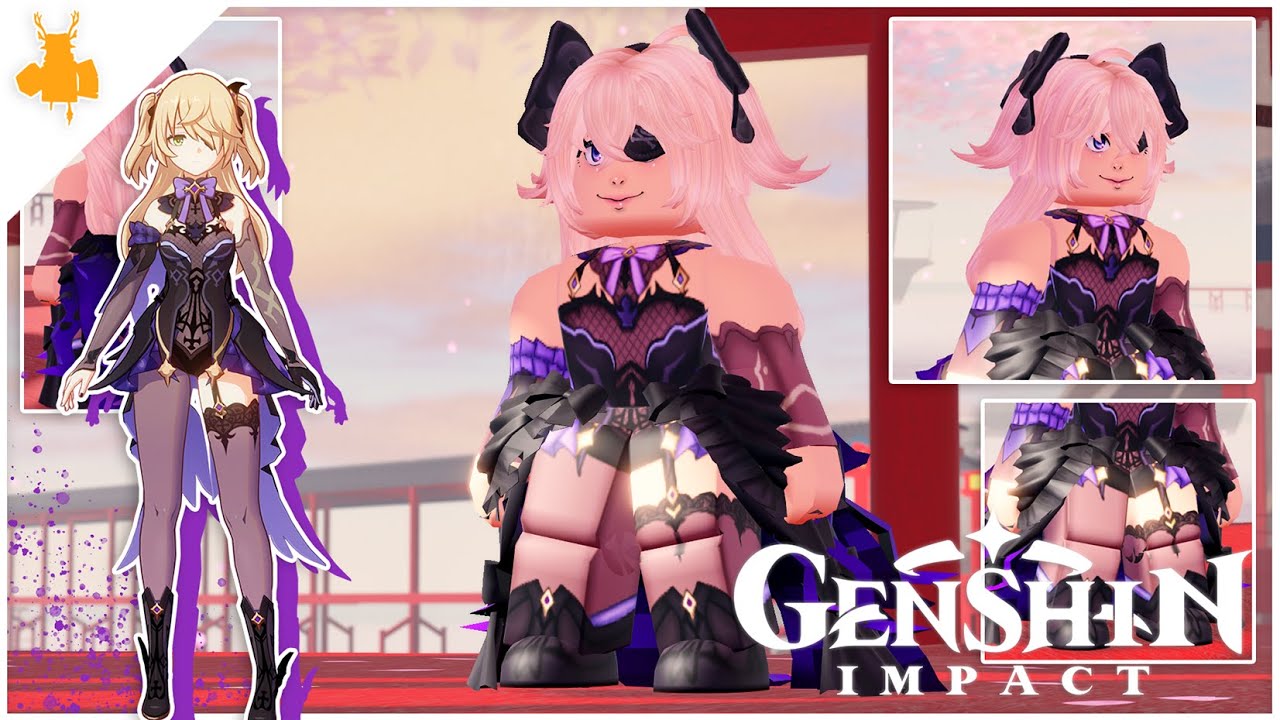 Genshin Impact 3D model Fischl (accessory) for cosplay