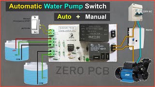 Automatic Water Pump Controller project using 555 timer IC