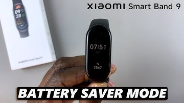 How To Turn ON Battery Saver Mode On Xiaomi Smart Band 9