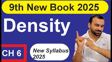New Class 9 - Physics | Density |  | chapter 6 | New 9th Physics | Physics Pulse | Muhammad Sajid