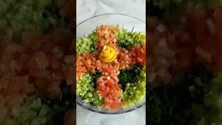 Making Salad Tabuli