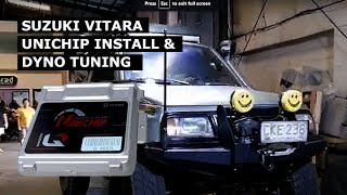 Suzuki Vitara Unichip Install and Dyno Tuning 2002 Suzuki Vitara Engine