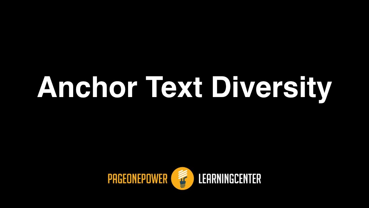 Anchor Text Diversity