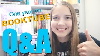 One Year On Booktube Q&A Announcement!
