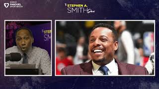 Stephen A. Smith talks about his concern for Paul Pierce