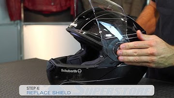 How To: Change the Schuberth C3 & C3 Pro Helmet Shield | Motorcycle Superstore
