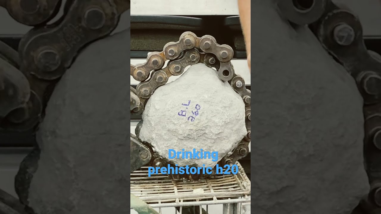 Geode Drinking Video Pasadena TX KeokukGeodes Opening Prehistoric Water