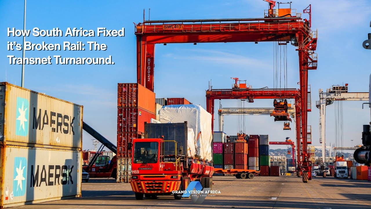 Still from How South Africa Fixed Its Broken Rail:The Transnet Turnaround | The Deep Dive | Grand Vision Africa