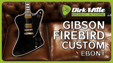 Dirk Witte | Gibson Firebird Custom Ebony