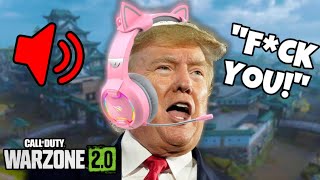 Trump Ai TOXIC Trolling on Warzone 2 Rebirth Island!