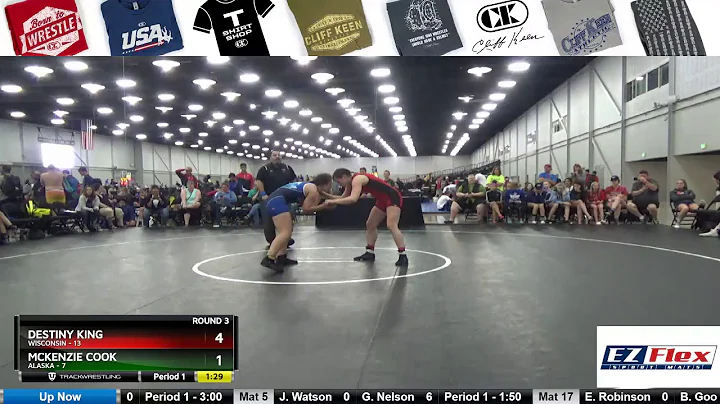 Mat 15 144 Destiny King Wisconsin Vs McKenzie Cook...