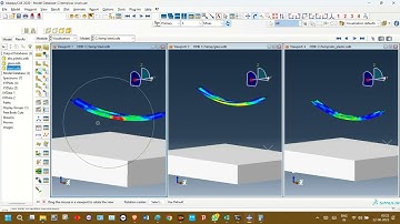 MODELLING AND ANALYSIS OF A CAR BUMPER USING VARIOUS MATERIALS BY abaqus SOFTWARE