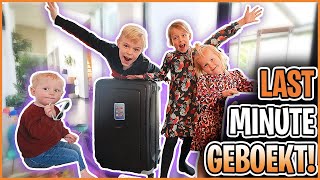 WE HEBBEN EEN LAST MiNUTE VAKANTiE GEBOEKT 🤩 | Bellinga Vlog #2750