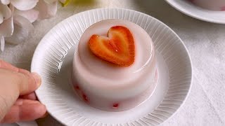 Easy Strawberry Jelly | Jelly Recipe | 草莓果冻食谱 by Ruyi Jelly 2,646 views 3 months ago 4 minutes, 57 seconds